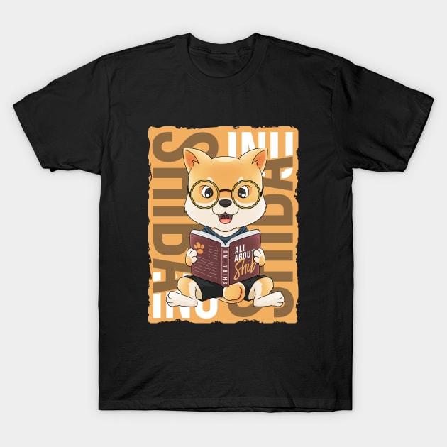 All About Shiba Inu T-Shirt by cmoliquino